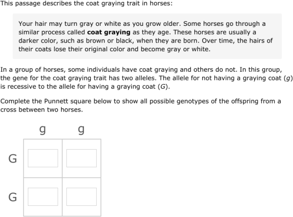 IXL | Complete and interpret Punnett squares | 7th grade science
