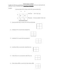 punnett square worksheet human characteristics answers