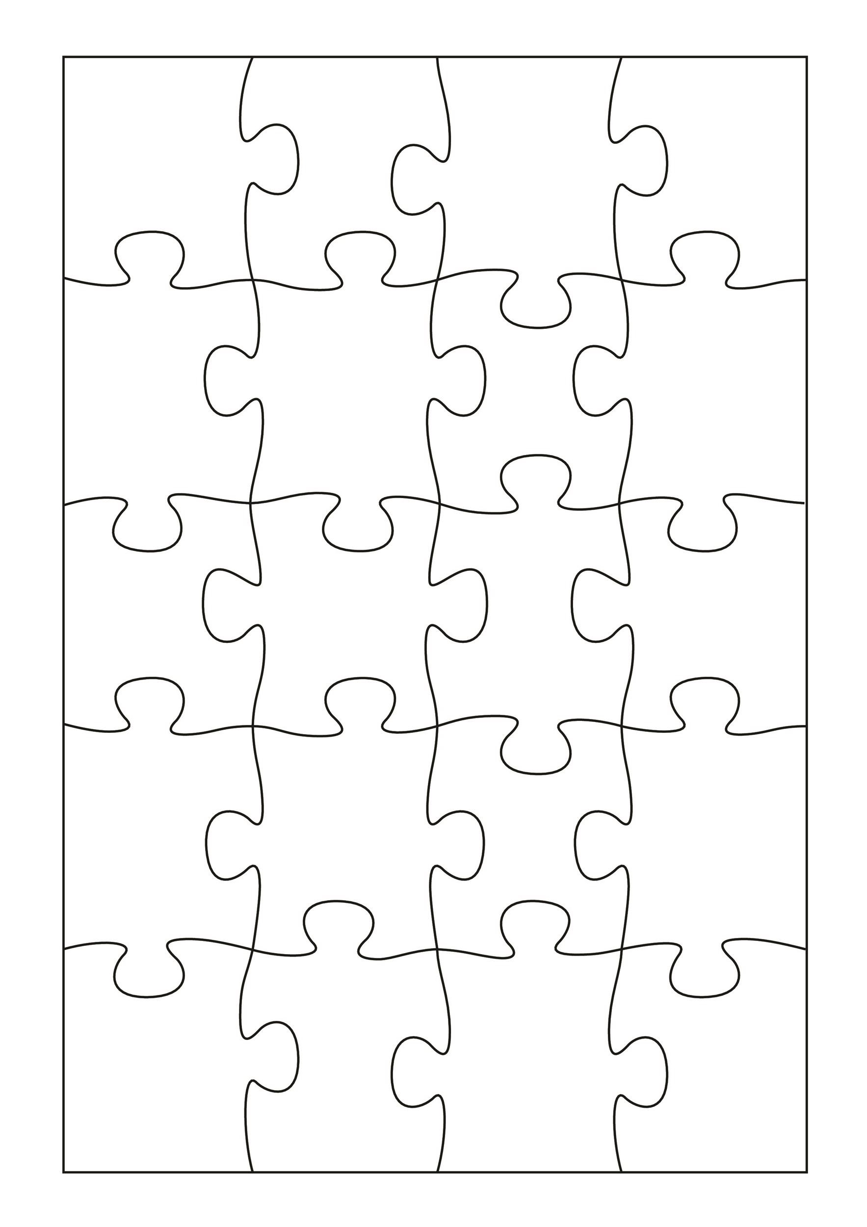 19 Printable Puzzle Piece Templates ᐅ TemplateLab