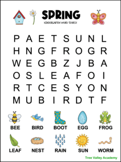 150+ Word Puzzles For Kids - Tree Valley Academy