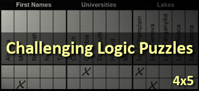 Printable Logic Puzzles