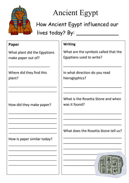 pyramids on the nile worksheet answers