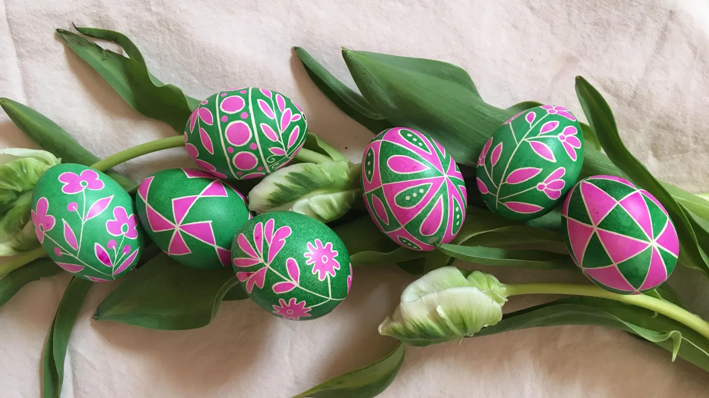 Ukrainian hopes her Easter egg designs can bring peace, funds to ...