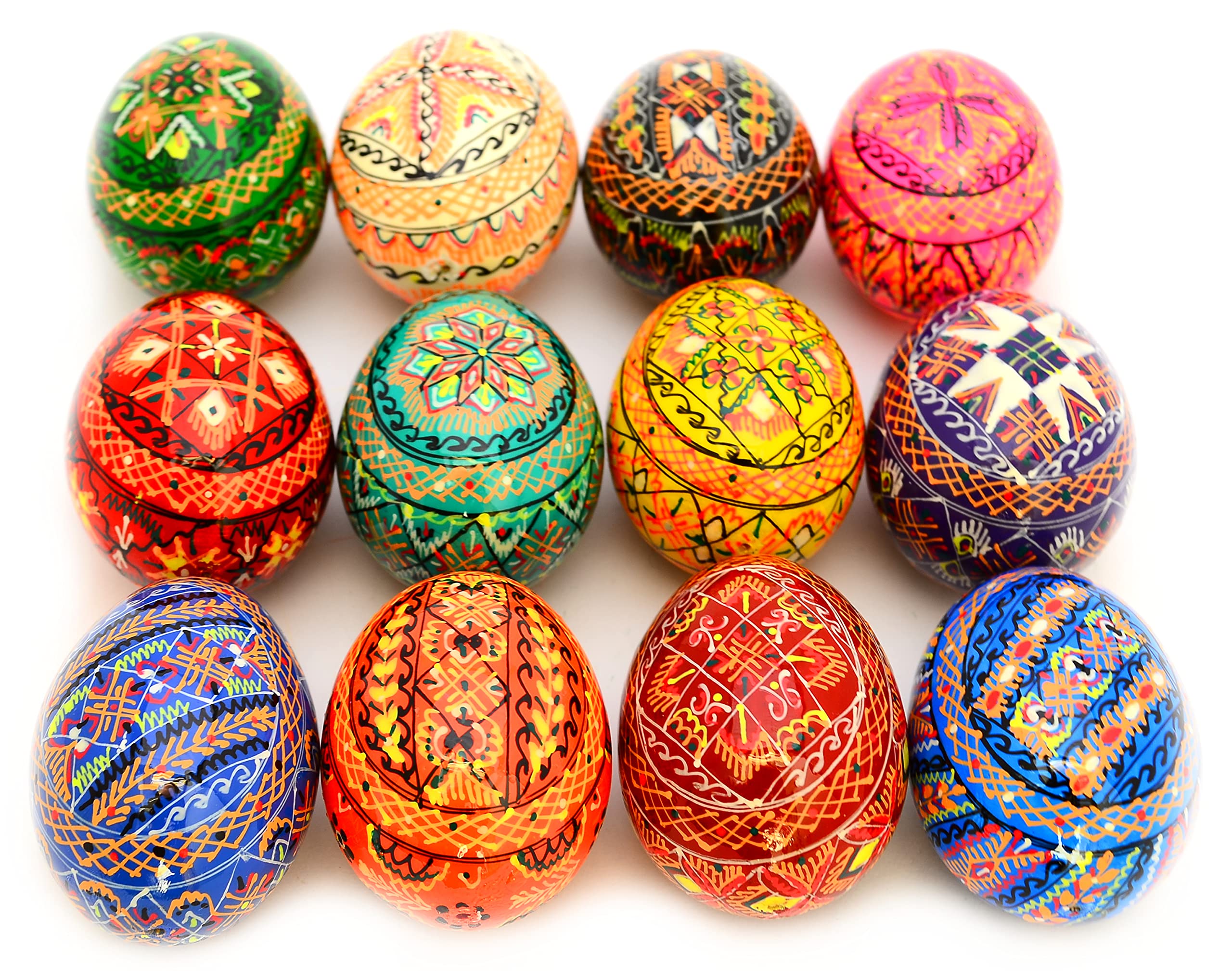 Amazon com: Easter Painted Eggs Wooden Ukrainian Pysanky Pysanka Amazon com: Easter Painted Eggs Wooden Ukrainian Pysanky Pysanka