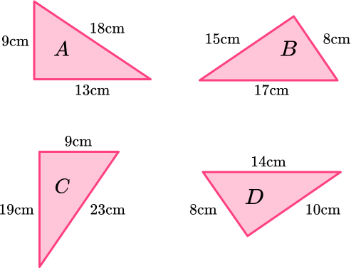 15 Pythagoras Theorem Questions (KS3 &  KS4)