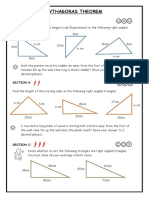 Pythagorean Theorem Worksheet | PDF | Length | Mathematics