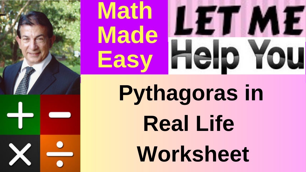 Pythagorean Theorem Practice | Worksheet 