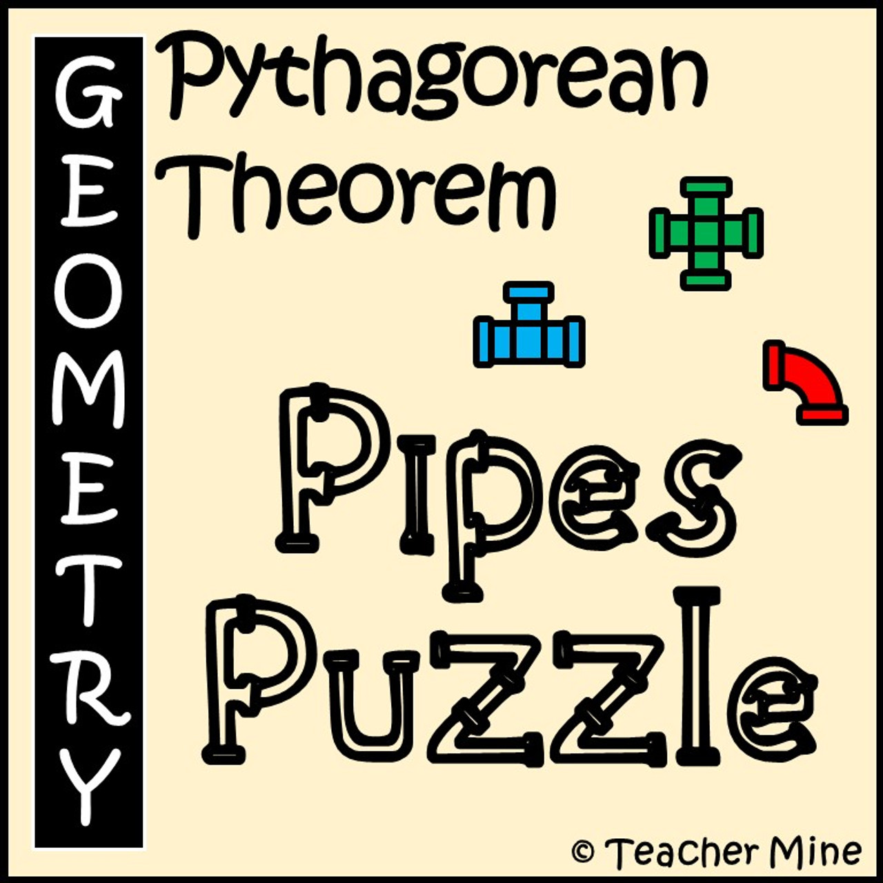 pythagorean puzzle worksheet