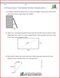 Pythagoras Theorem Questions