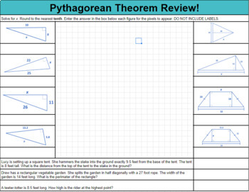 pythagorean theorem worksheet doc