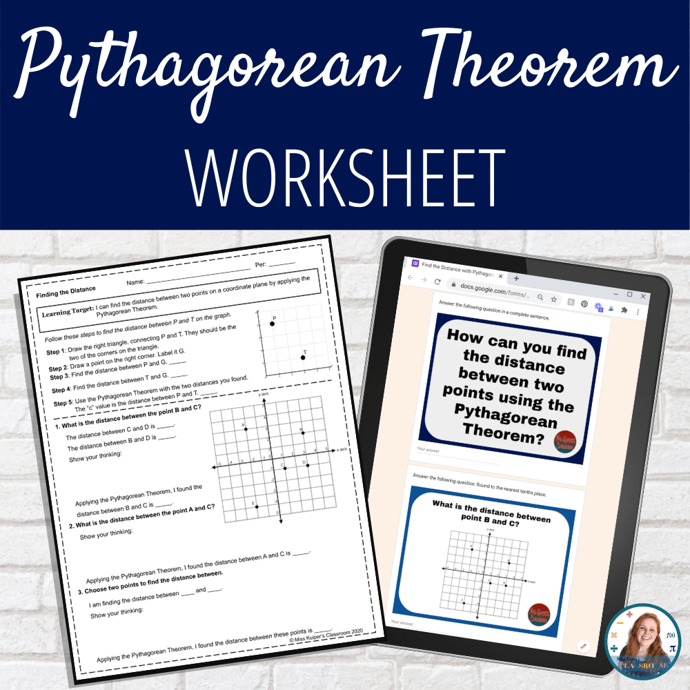 Pythagorean Theorem Distance Formula