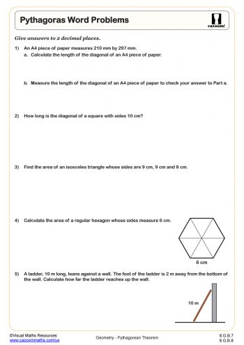pythagorean theorem worksheet pdf with answers