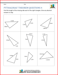 Pythagoras Theorem Questions