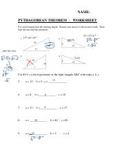 WS - Pythagorean Theorem-blizzard bag1.pdf - NAME: PYTHAGOREAN ...