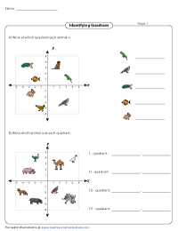 Ordered Pairs and Coordinate Plane Worksheets