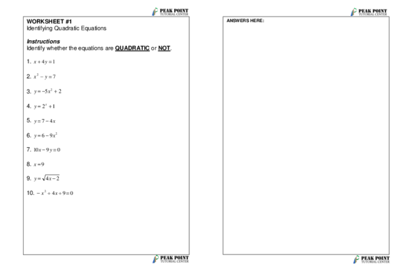 PDF) Grade 9 math worksheets | Marjorie Noquera - Academia.edu