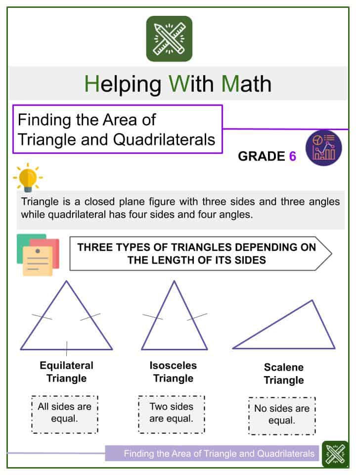 Angles in Quadrilaterals Worksheets