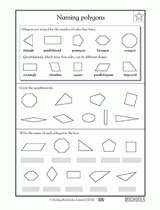 quadrilaterals worksheet 4th grade