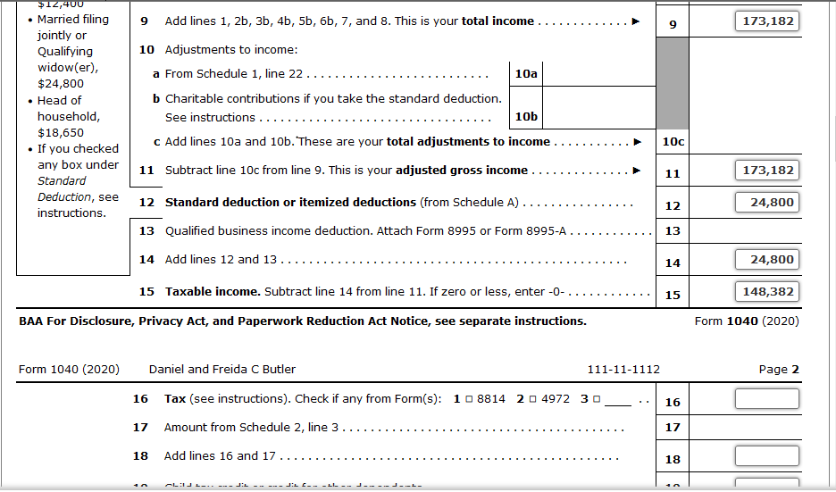 Compute Dan and Freidas 2020 Qualified Dividends and | Chegg.com