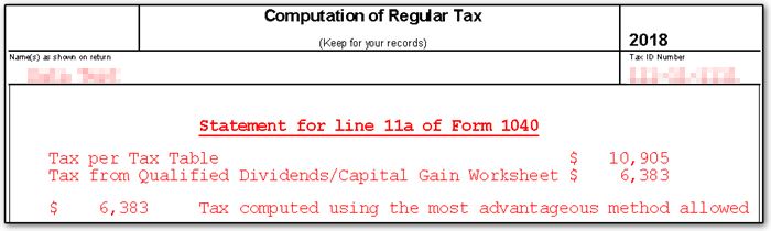 qualified dividends and capital gain tax worksheet line 44