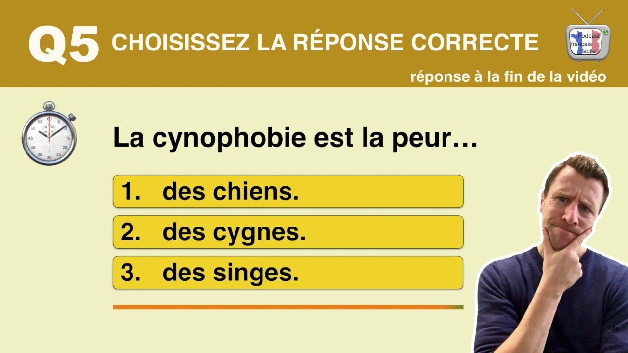 questions de quiz en francais