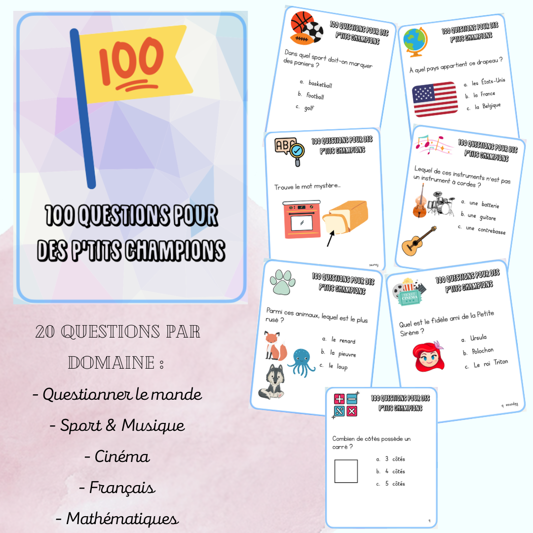 questions de quiz en francais