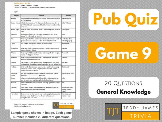 quiz questions uk general knowledge