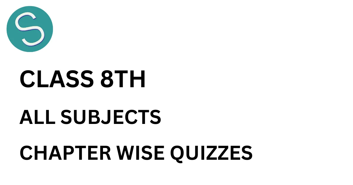 quiz questions upto class 8
