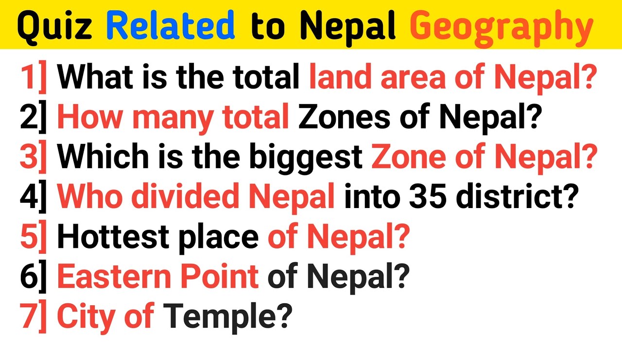 quiz questions with answers nepal