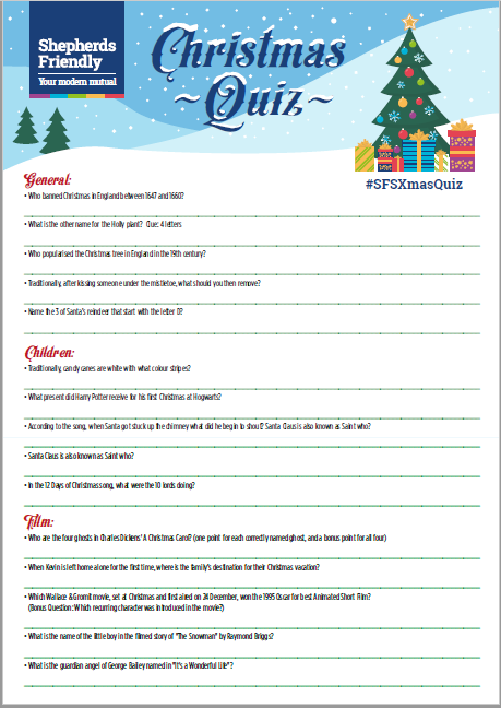 quiz questions xmas