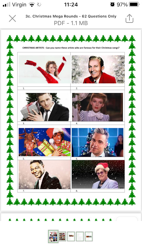 quiz questions xmas