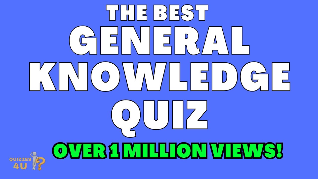The Best General Knowledge Trivia Quiz | The Best Ultimate Quiz!