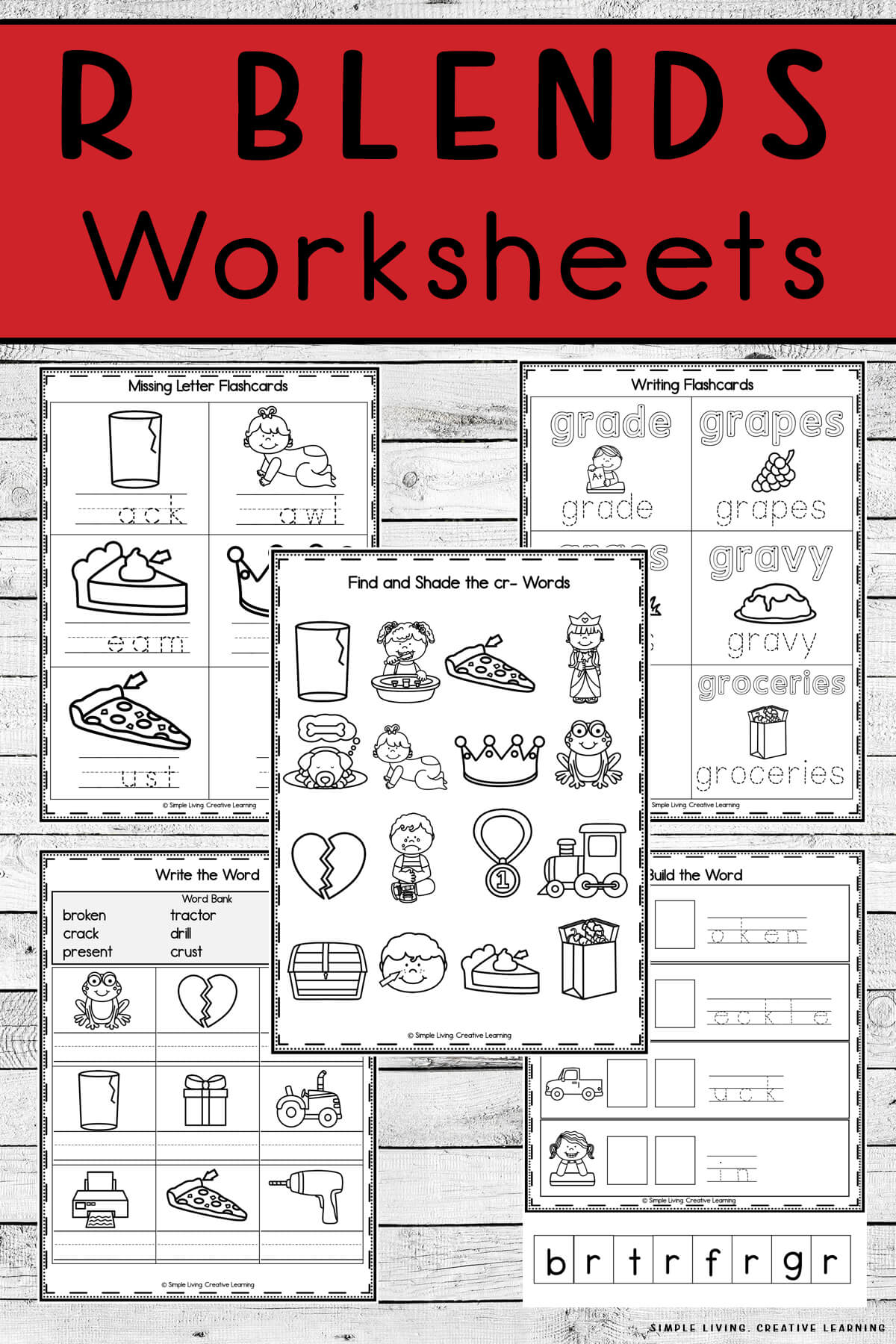 r blends worksheet
