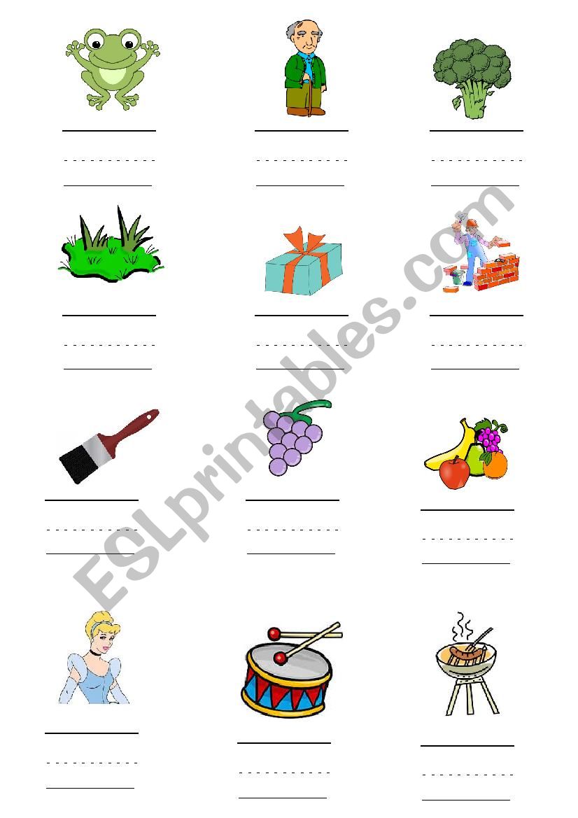 r consonant blends worksheet
