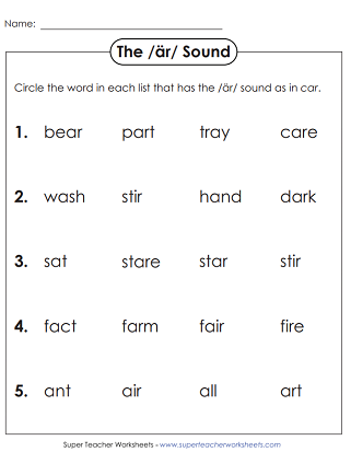 r controlled vowel worksheet 2nd grade