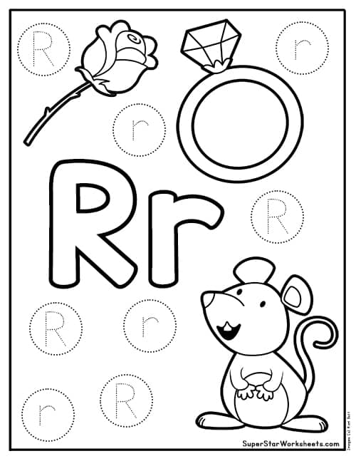 Letter R Worksheets -Worksheets Library