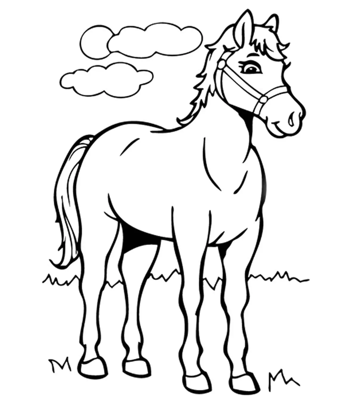 race horse coloring pages printable free