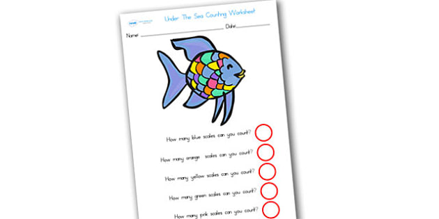 FREE! - Themed Scales Counting Worksheet to Support Teaching on ...