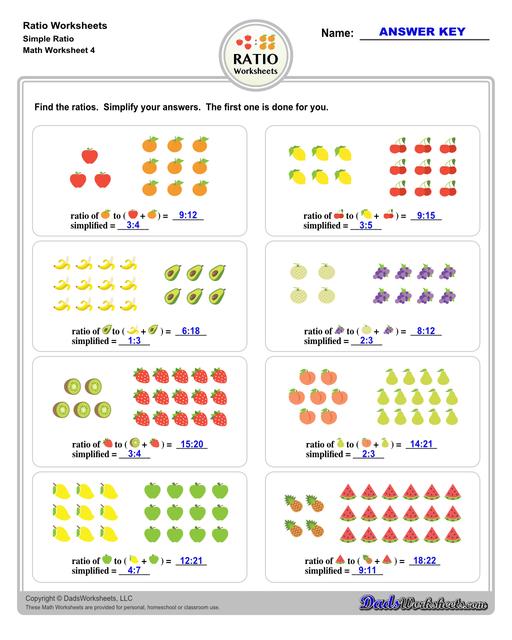Ratio Worksheets