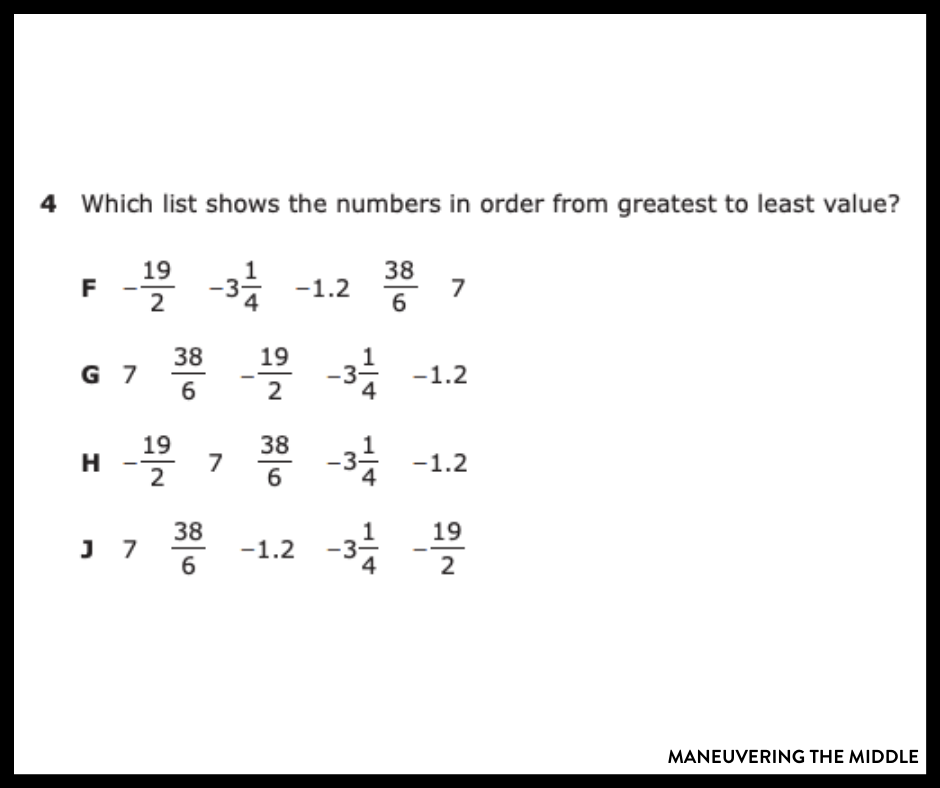 rational numbers worksheet grade 6