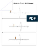 Converging Diverging Lens Ray Diagram Worksheet | PDF