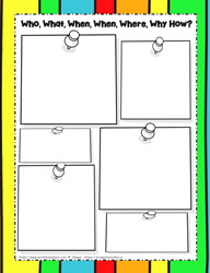 Story Response Graphic Organizers Worksheets