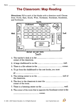 The Classroom: Map Reading Printable (2nd - 4th Grade) - TeacherVision