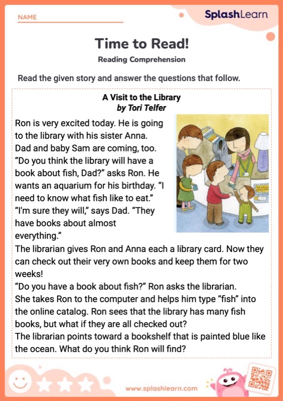Ask and Answer Questions Worksheets for Kids Online