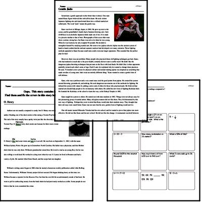 reading comprehension 6th grade worksheet free
