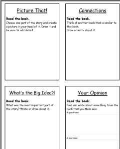reading comprehension and questions worksheet