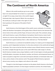 reading comprehension worksheet 8th grade
