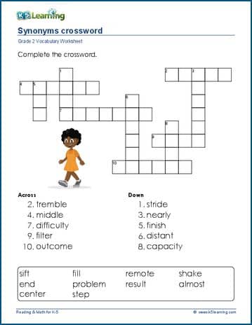 FREE! - KS1 I Love Reading World Book Day Crossword | Literacy