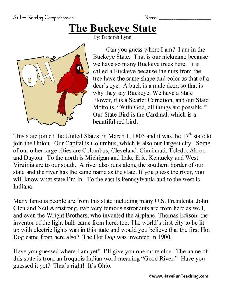 Context Clues Worksheets  