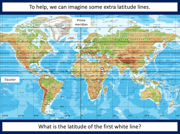 Reading latitude and longitude with greater accuracy - Teach It ...